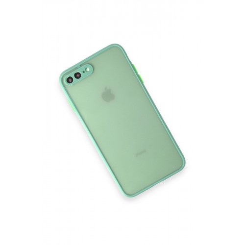 Newface iPhone 7 Plus Kılıf Montreal Silikon Kapak - Turkuaz Newface iPhone 7 Plus Kılıf Montreal Silikon Kapak - Turkuaz
