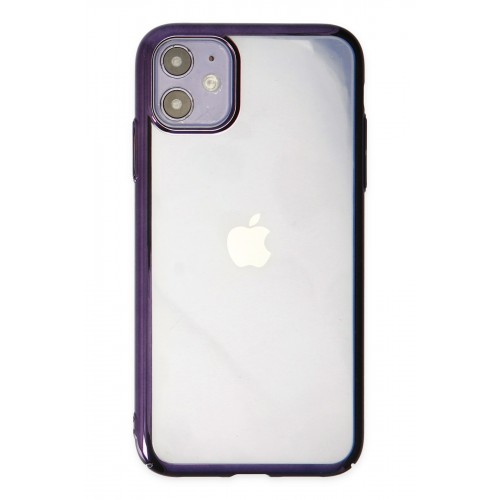 Newface iPhone 12 Kılıf Element Silikon - Mor Newface iPhone 12 Kılıf Element Silikon - Mor