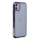 Newface iPhone 12 Kılıf Element Silikon - Mor Newface iPhone 12 Kılıf Element Silikon - Mor
