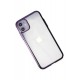 Newface iPhone 12 Kılıf Element Silikon - Mor Newface iPhone 12 Kılıf Element Silikon - Mor