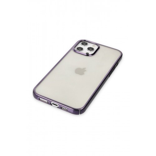 Newface iPhone 12 Pro Max Kılıf Element Silikon - Mor Newface iPhone 12 Pro Max Kılıf Element Silikon - Mor