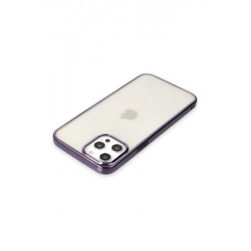 Newface iPhone 12 Pro Max Kılıf Element Silikon - Mor Newface iPhone 12 Pro Max Kılıf Element Silikon - Mor