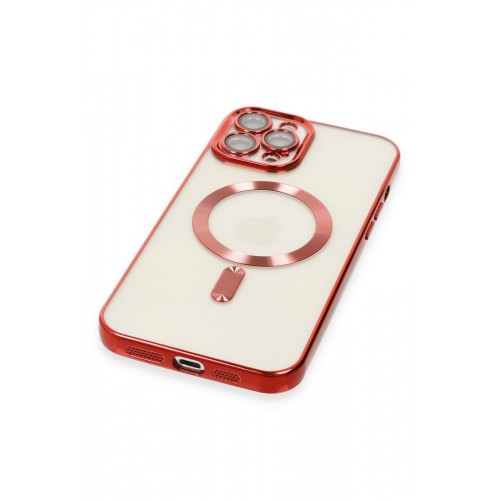 Newface iPhone 12 Pro Kılıf Kross Magneticsafe Kapak - Kırmızı Newface iPhone 12 Pro Kılıf Kross Magneticsafe Kapak - Kırmızı