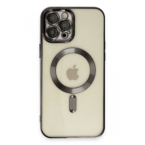 Newface iPhone 12 Pro Max Kılıf Kross Magneticsafe Kapak - Siyah Newface iPhone 12 Pro Max Kılıf Kross Magneticsafe Kapak - Siyah