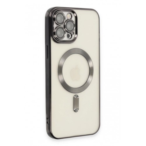 Newface iPhone 12 Pro Max Kılıf Kross Magneticsafe Kapak - Siyah Newface iPhone 12 Pro Max Kılıf Kross Magneticsafe Kapak - Siyah