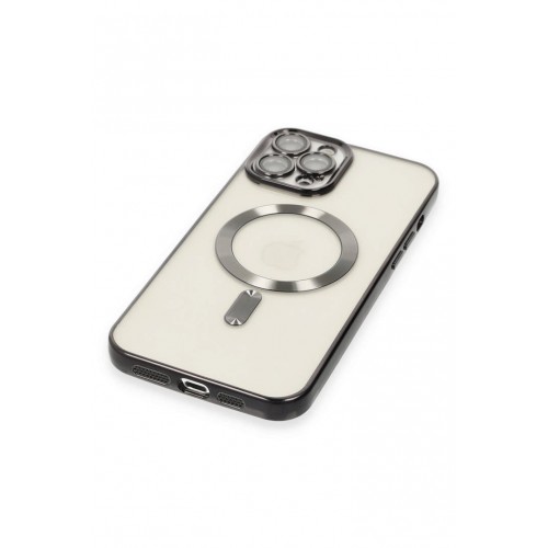 Newface iPhone 12 Pro Max Kılıf Kross Magneticsafe Kapak - Siyah Newface iPhone 12 Pro Max Kılıf Kross Magneticsafe Kapak - Siyah