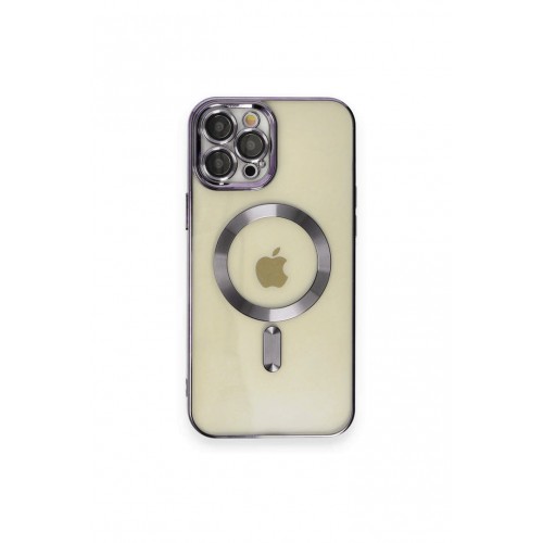 Newface iPhone 12 Pro Max Kılıf Kross Magneticsafe Kapak - Mor Newface iPhone 12 Pro Max Kılıf Kross Magneticsafe Kapak - Mor