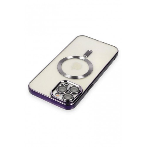Newface iPhone 12 Pro Max Kılıf Kross Magneticsafe Kapak - Mor Newface iPhone 12 Pro Max Kılıf Kross Magneticsafe Kapak - Mor