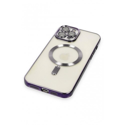 Newface iPhone 12 Pro Max Kılıf Kross Magneticsafe Kapak - Mor Newface iPhone 12 Pro Max Kılıf Kross Magneticsafe Kapak - Mor