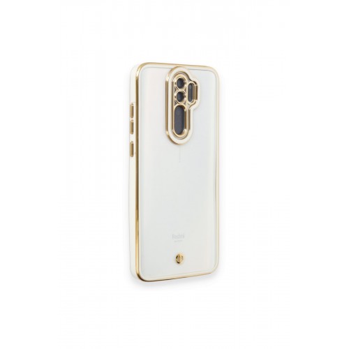 Newface Xiaomi Redmi Note 8 Pro Kılıf Liva Lens Silikon - Beyaz Newface Xiaomi Redmi Note 8 Pro Kılıf Liva Lens Silikon - Beyaz