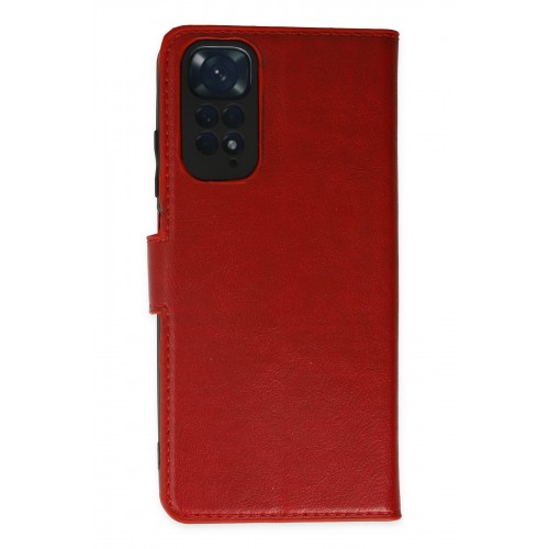 Newface Xiaomi Redmi Note 11 Kılıf Trend S Plus Kapaklı Kılıf - Kırmızı Newface Xiaomi Redmi Note 11 Kılıf Trend S Plus Kapaklı Kılıf - Kırmızı