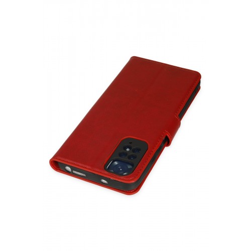 Newface Xiaomi Redmi Note 11 Kılıf Trend S Plus Kapaklı Kılıf - Kırmızı Newface Xiaomi Redmi Note 11 Kılıf Trend S Plus Kapaklı Kılıf - Kırmızı