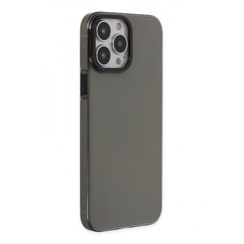 Newface iPhone 13 Pro Kılıf Anka PC Sert Metal Kapak - Siyah Newface iPhone 13 Pro Kılıf Anka PC Sert Metal Kapak - Siyah