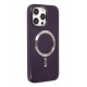 Newface iPhone 13 Pro Max Kılıf Coco Deri Magneticsafe Silikon - Derin Mor Newface iPhone 13 Pro Max Kılıf Coco Deri Magneticsafe Silikon - Derin Mor