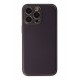 Newface iPhone 13 Pro Max Kılıf Coco Deri Silikon Kapak - Derin Mor Newface iPhone 13 Pro Max Kılıf Coco Deri Silikon Kapak - Derin Mor