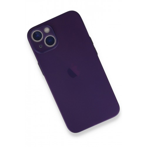 Newface iPhone 14 Plus Kılıf PP Ultra İnce Kapak - Mor Newface iPhone 14 Plus Kılıf PP Ultra İnce Kapak - Mor