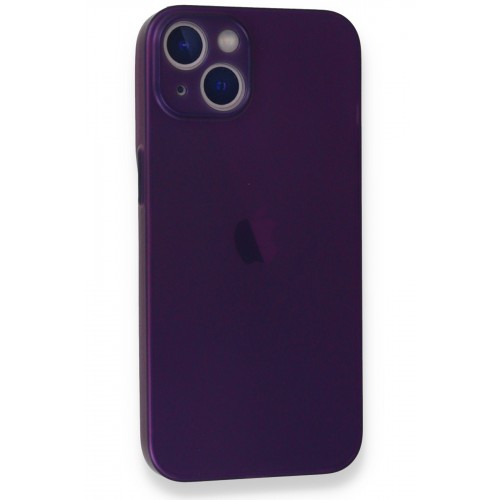 Newface iPhone 14 Plus Kılıf PP Ultra İnce Kapak - Mor Newface iPhone 14 Plus Kılıf PP Ultra İnce Kapak - Mor