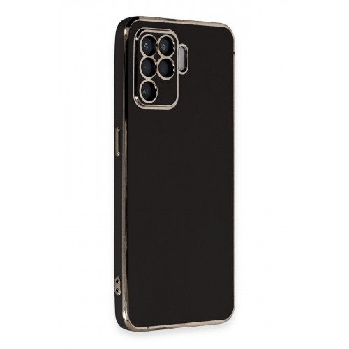 Newface Oppo Reno 5 Lite Kılıf Volet Silikon - Siyah Newface Oppo Reno 5 Lite Kılıf Volet Silikon - Siyah