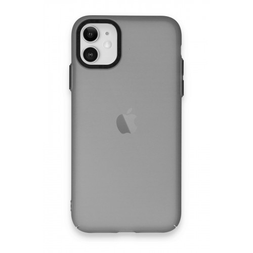 Newface iPhone 11 Kılıf Modos Metal Kapak - Siyah Newface iPhone 11 Kılıf Modos Metal Kapak - Siyah