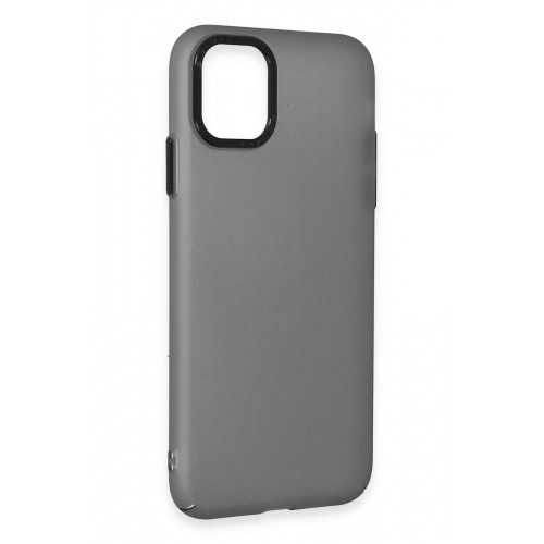 Newface iPhone 11 Kılıf Modos Metal Kapak - Siyah Newface iPhone 11 Kılıf Modos Metal Kapak - Siyah