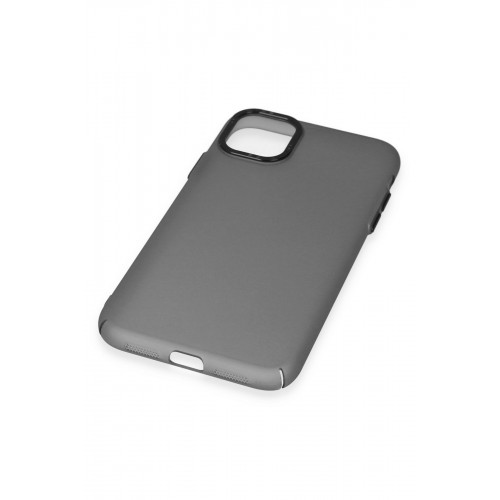 Newface iPhone 11 Kılıf Modos Metal Kapak - Siyah Newface iPhone 11 Kılıf Modos Metal Kapak - Siyah