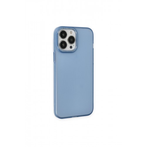 Newface iPhone 14 Pro Max Kılıf Modos Metal Kapak - Mavi Newface iPhone 14 Pro Max Kılıf Modos Metal Kapak - Mavi