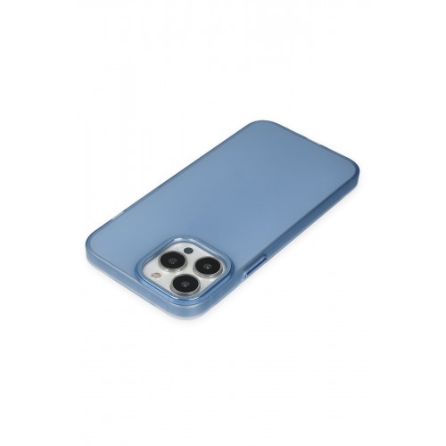 Newface iPhone 14 Pro Max Kılıf Modos Metal Kapak - Mavi Newface iPhone 14 Pro Max Kılıf Modos Metal Kapak - Mavi