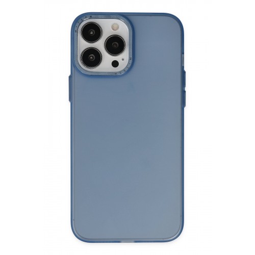 Newface iPhone 13 Pro Max Kılıf Modos Metal Kapak - Lacivert Newface iPhone 13 Pro Max Kılıf Modos Metal Kapak - Lacivert