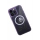 Newface iPhone 14 Pro Kılıf Magic Magneticsafe Silikon - Derin Mor Newface iPhone 14 Pro Kılıf Magic Magneticsafe Silikon - Derin Mor