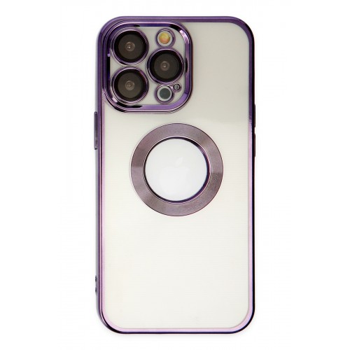 Newface iPhone 13 Pro Kılıf Slot Silikon - Mor Newface iPhone 13 Pro Kılıf Slot Silikon - Mor