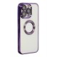 Newface iPhone 13 Pro Kılıf Slot Silikon - Mor Newface iPhone 13 Pro Kılıf Slot Silikon - Mor