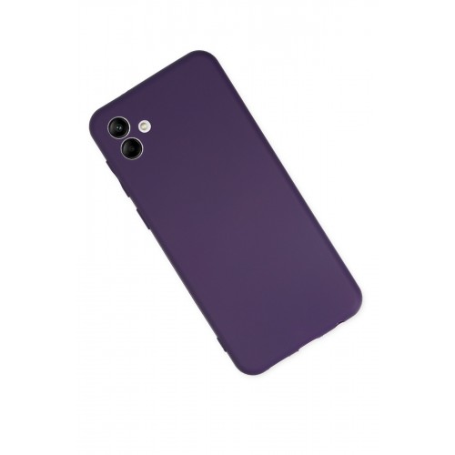 Newface Samsung Galaxy A04 Kılıf First Silikon - Mor Newface Samsung Galaxy A04 Kılıf First Silikon - Mor