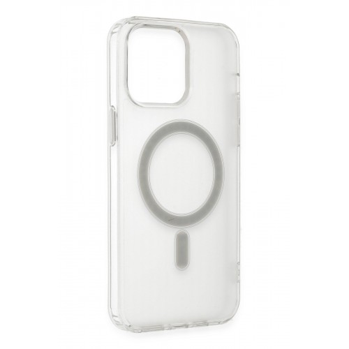 Newface iPhone 14 Pro Max Kılıf Matte Şeffaf Magneticsafe - Şeffaf Newface iPhone 14 Pro Max Kılıf Matte Şeffaf Magneticsafe - Şeffaf