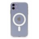 Newface iPhone 11 Kılıf Matte Şeffaf Magneticsafe - Şeffaf Newface iPhone 11 Kılıf Matte Şeffaf Magneticsafe - Şeffaf