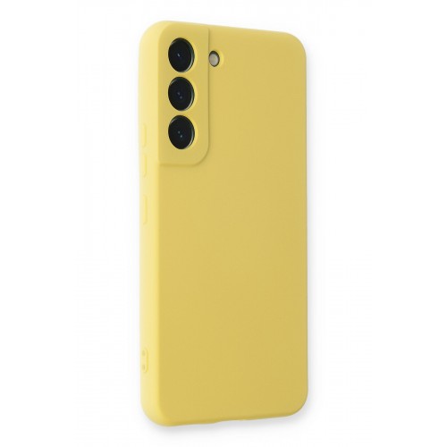 Newface Samsung Galaxy S23 Kılıf Nano içi Kadife Silikon - Sarı Newface Samsung Galaxy S23 Kılıf Nano içi Kadife Silikon - Sarı