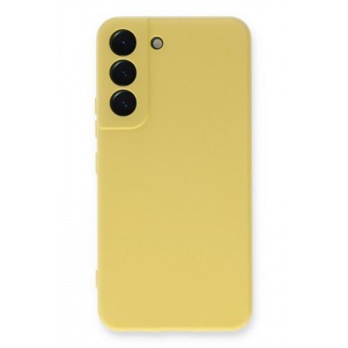 Newface Samsung Galaxy S23 Kılıf Nano içi Kadife Silikon - Sarı Newface Samsung Galaxy S23 Kılıf Nano içi Kadife Silikon - Sarı