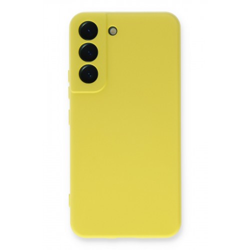 Newface Samsung Galaxy S23 Plus Kılıf Nano içi Kadife Silikon - Sarı Newface Samsung Galaxy S23 Plus Kılıf Nano içi Kadife Silikon - Sarı