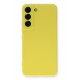Newface Samsung Galaxy S23 Plus Kılıf Nano içi Kadife Silikon - Sarı Newface Samsung Galaxy S23 Plus Kılıf Nano içi Kadife Silikon - Sarı
