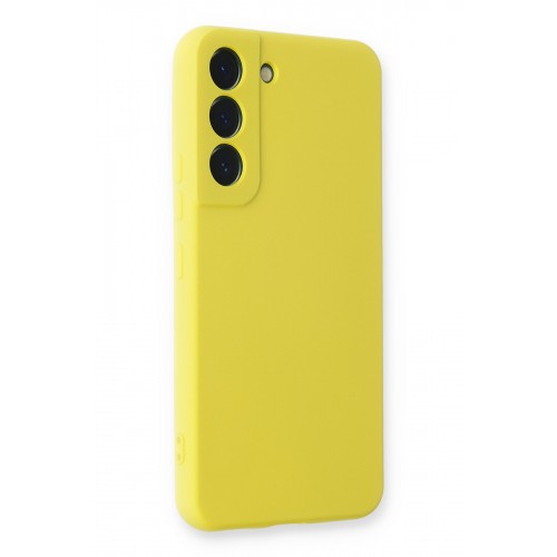 Newface Samsung Galaxy S23 Plus Kılıf Nano içi Kadife Silikon - Sarı Newface Samsung Galaxy S23 Plus Kılıf Nano içi Kadife Silikon - Sarı