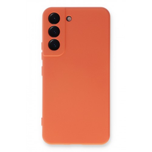Newface Samsung Galaxy S23 Plus Kılıf Nano içi Kadife Silikon - Turuncu Newface Samsung Galaxy S23 Plus Kılıf Nano içi Kadife Silikon - Turuncu
