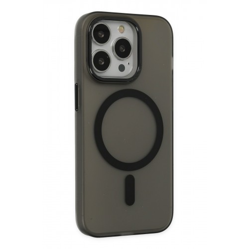 Newface iPhone 13 Pro Max Kılıf Lodos Magneticsafe Mat Kapak - Siyah Newface iPhone 13 Pro Max Kılıf Lodos Magneticsafe Mat Kapak - Siyah