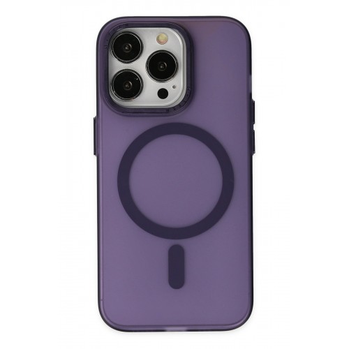 Newface iPhone 13 Pro Kılıf Lodos Magneticsafe Mat Kapak - Mor Newface iPhone 13 Pro Kılıf Lodos Magneticsafe Mat Kapak - Mor