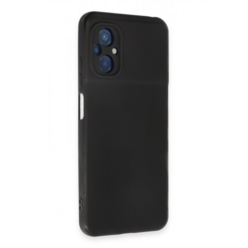 Newface Xiaomi Poco M5 Kılıf Nano içi Kadife Silikon - Siyah Newface Xiaomi Poco M5 Kılıf Nano içi Kadife Silikon - Siyah