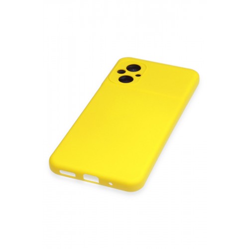 Newface Xiaomi Poco M5 Kılıf Nano içi Kadife Silikon - Sarı Newface Xiaomi Poco M5 Kılıf Nano içi Kadife Silikon - Sarı