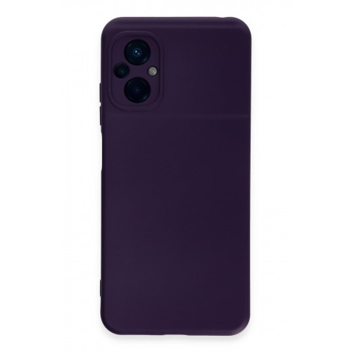 Newface Xiaomi Poco M5 Kılıf Nano içi Kadife Silikon - Mor Newface Xiaomi Poco M5 Kılıf Nano içi Kadife Silikon - Mor