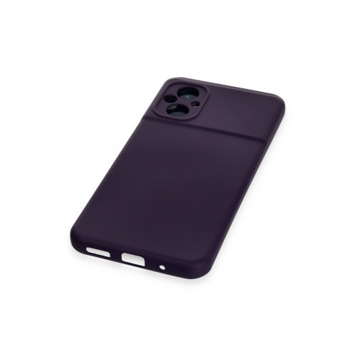 Newface Xiaomi Poco M5 Kılıf Nano içi Kadife Silikon - Mor Newface Xiaomi Poco M5 Kılıf Nano içi Kadife Silikon - Mor