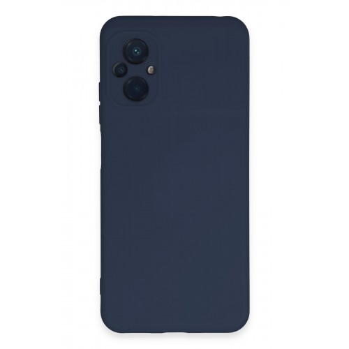 Newface Xiaomi Poco M5 Kılıf Nano içi Kadife Silikon - Lacivert Newface Xiaomi Poco M5 Kılıf Nano içi Kadife Silikon - Lacivert
