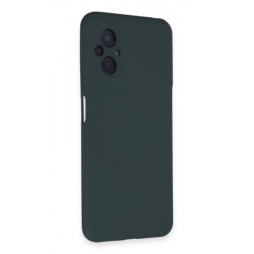 Newface Xiaomi Poco M5 Kılıf Nano içi Kadife Silikon - Koyu Yeşil Newface Xiaomi Poco M5 Kılıf Nano içi Kadife Silikon - Koyu Yeşil