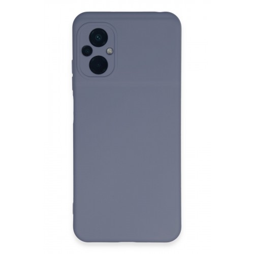 Newface Xiaomi Poco M5 Kılıf Nano içi Kadife Silikon - Gri Newface Xiaomi Poco M5 Kılıf Nano içi Kadife Silikon - Gri