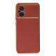 Newface Xiaomi Poco M5 Kılıf Volet Silikon - Kırmızı